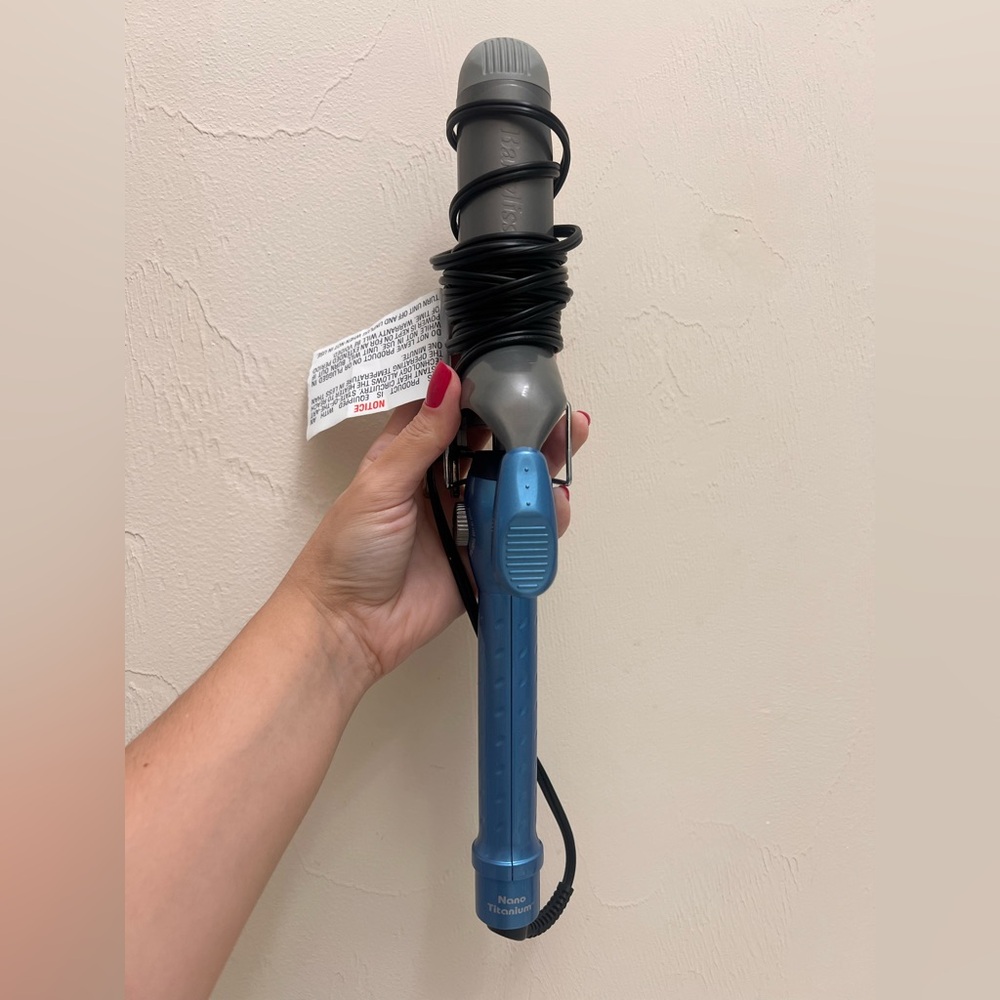 Babyliss PRO Nano Titanium Spring Curling Iron